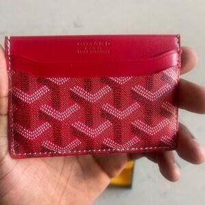 Goyard Scarlet Card Case